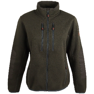 Damenbekleidung von House of Hunting Strickfleece-Jacke BIRGITTE 81809003